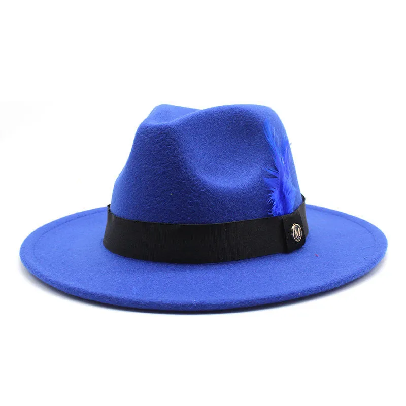 Killeen Feather Wool Fedora Hat