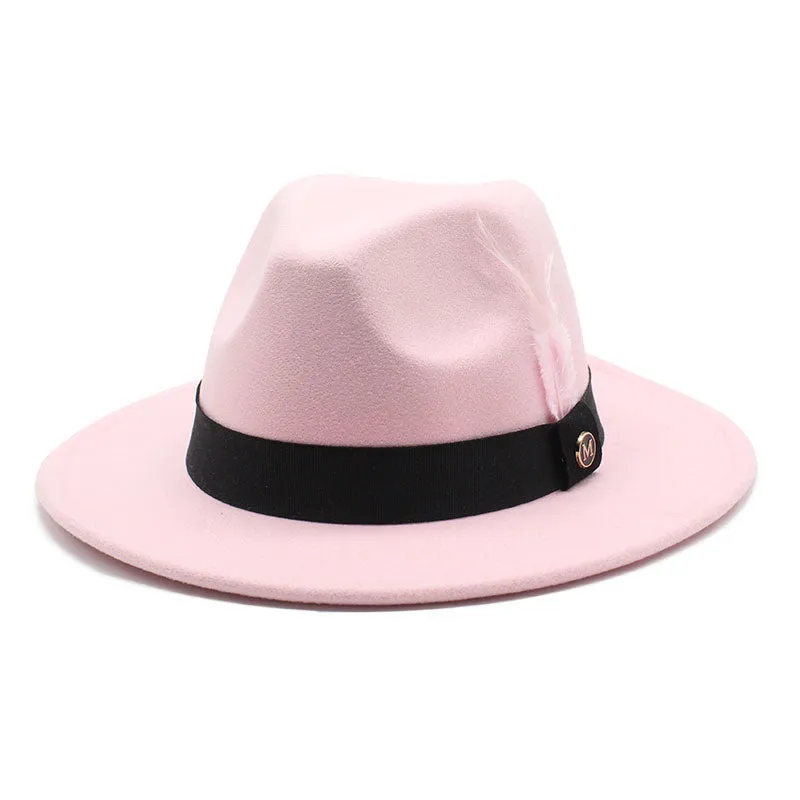 Killeen Feather Wool Fedora Hat