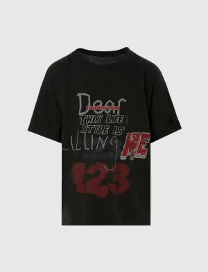 KILLING ME TEE men's T-shirts
