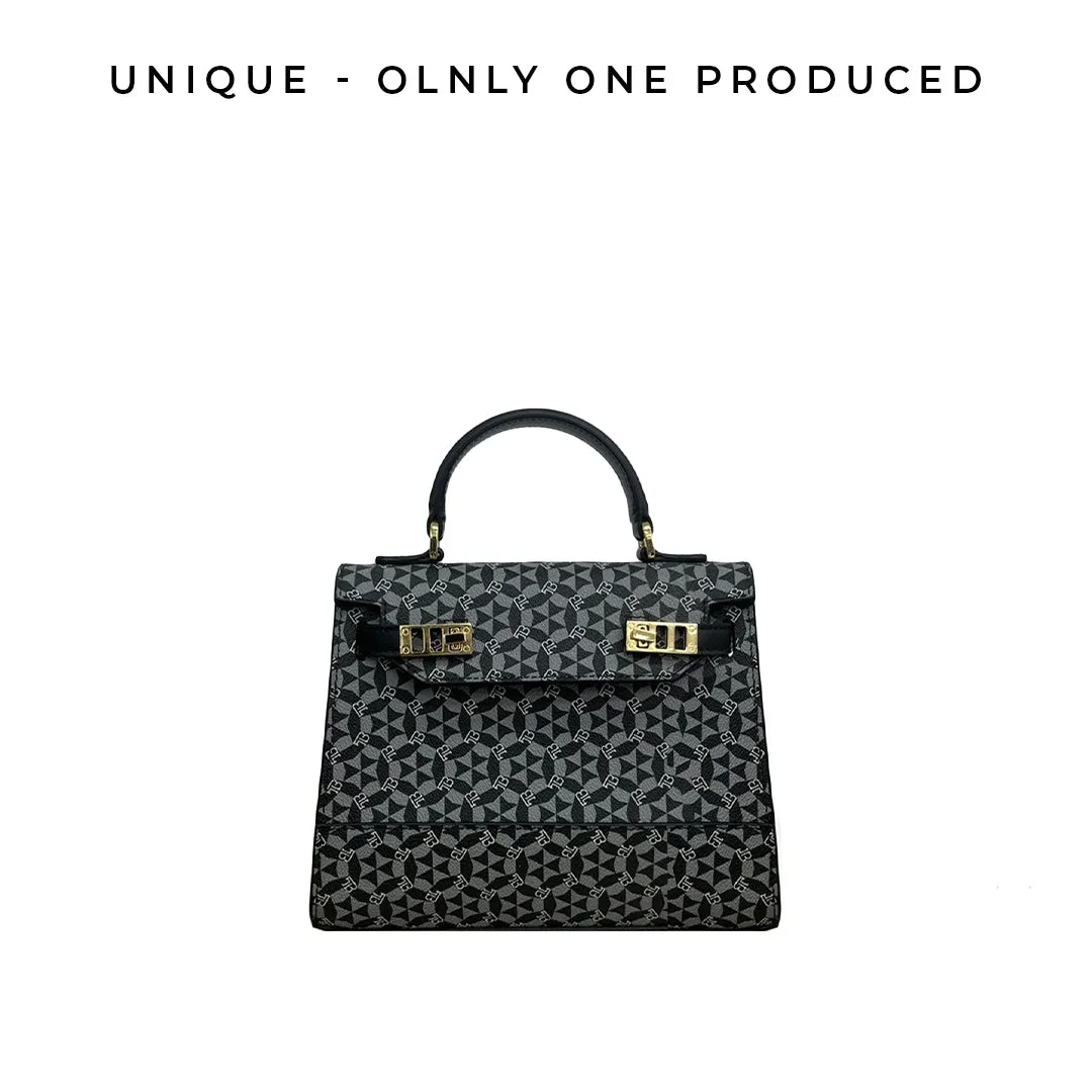 Kim Pattern 9" - Light Grey handle bags on sale