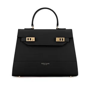 Kim Stampato 14" - Black handle bags on sale