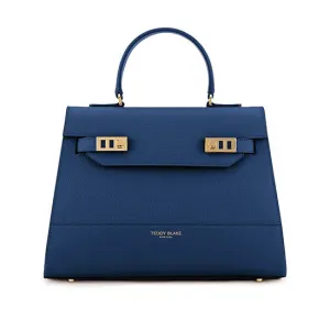 Kim Stampato 14" - Blue Jeans handle bags on sale