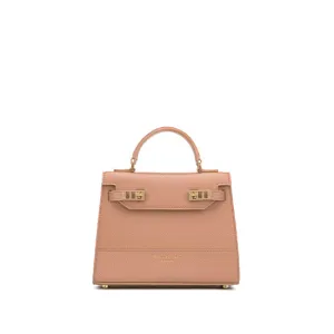Kim Stampato 9" - Dark Blush handle bags on sale