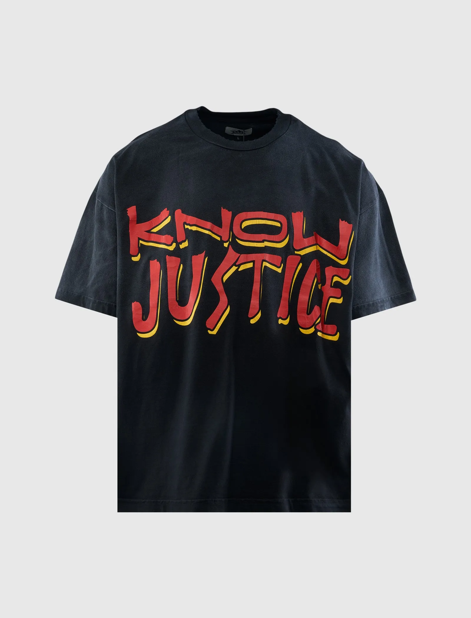 KNOW JUSTICE TEE men's T-shirts