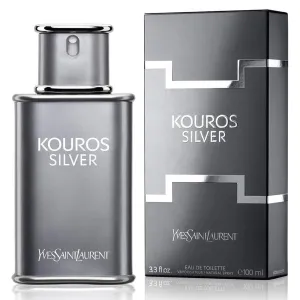 Kouros Silver 3.3 oz EDT for men citrus-fragrance-men-collection