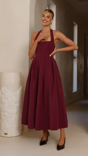 Kristen Maxi Dress - Wine,prom dresses,wedding guest dresses,homecoming dresses,bridesmaid dresses,cocktail dresses,women clothing,summer dresses,formal dresses,sundresses,mother of the bride dresses,quince clothing,bodycon dress,dress casual,dress design,