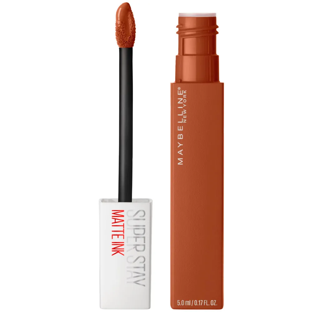 Labial Larga Duraci??n Superstay Matte Ink City 115 Founder,lipstick with gold shimmer,e lipstick brand