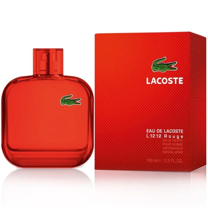 Lacoste Rouge 3.4 oz EDT for men citrus-fragrance-men-collection