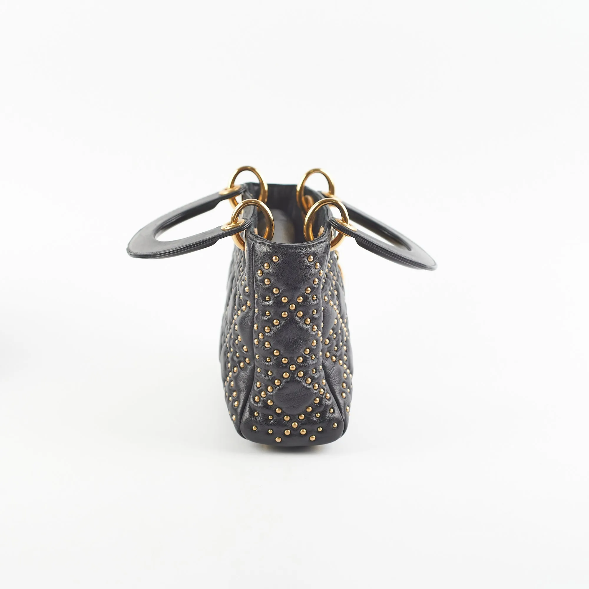 Lady Dior Studded Black Mini