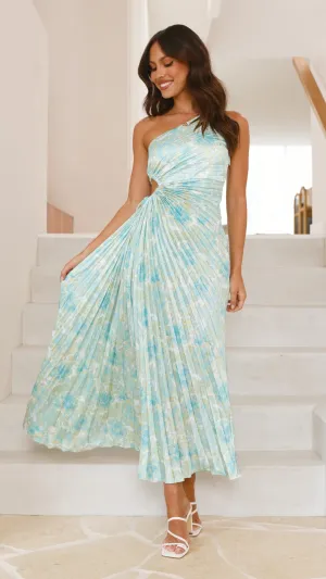 Laken Maxi Dress - Green Floral,prom dresses,wedding guest dresses,homecoming dresses,bridesmaid dresses,cocktail dresses,women clothing,summer dresses,formal dresses,sundresses,mother of the bride dresses,quince clothing,bodycon dress,dress casual,dress d