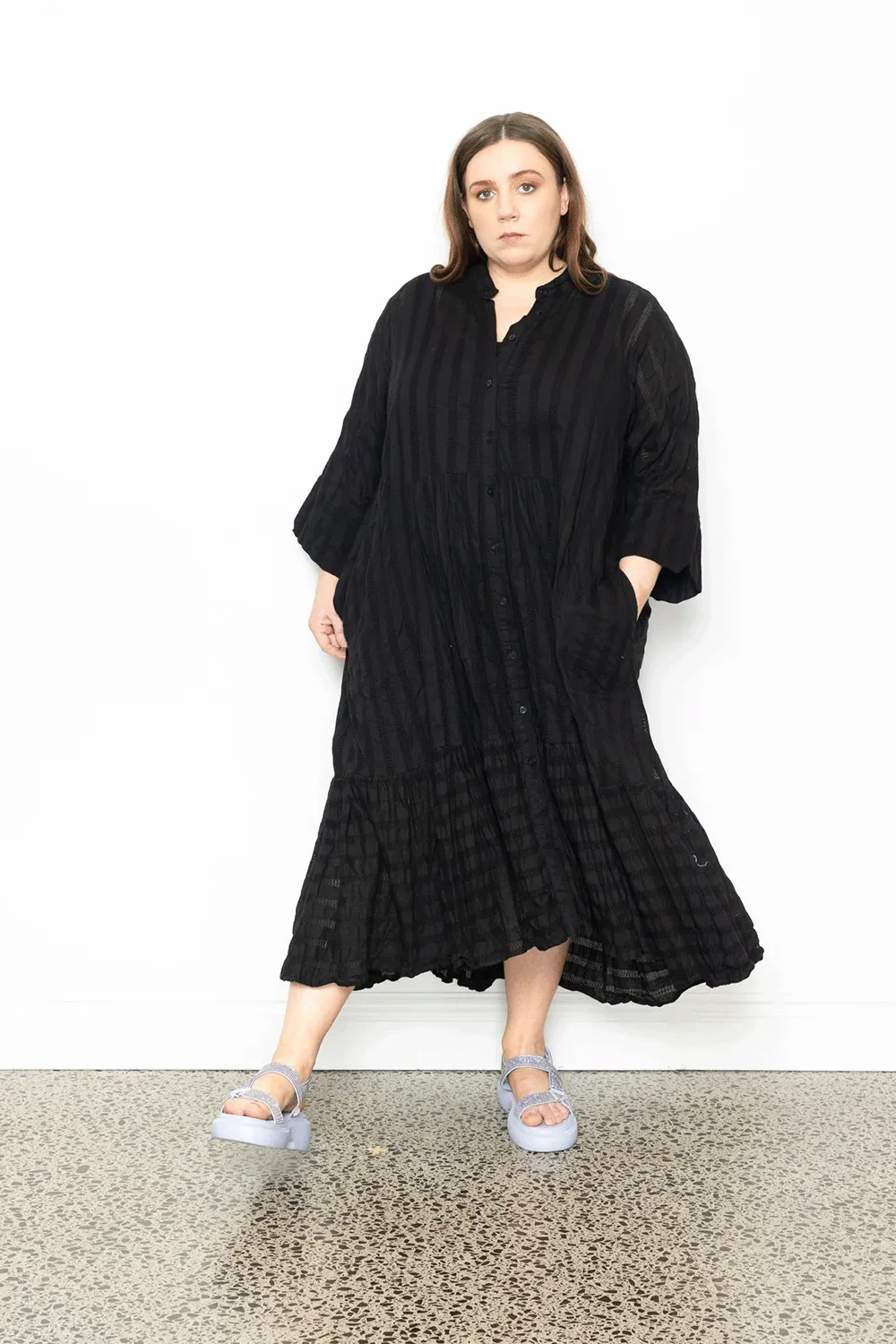 Clothings Lala - 1419/1 NZ New Idealist Shirt Dress Dresses women dresses dress stores