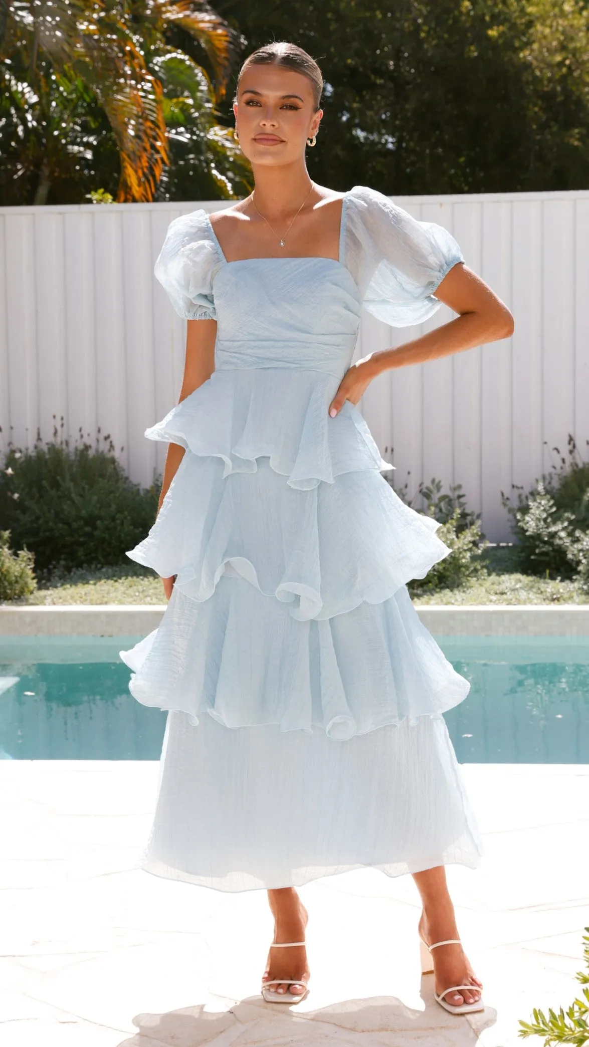 Lanelle Maxi Dress - Blue,prom dresses,wedding guest dresses,homecoming dresses,bridesmaid dresses,cocktail dresses,women clothing,summer dresses,formal dresses,sundresses,mother of the bride dresses,quince clothing,bodycon dress,dress casual,dress design,