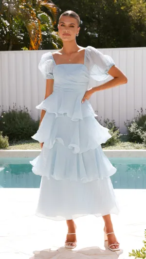Lanelle Maxi Dress - Blue,prom dresses,wedding guest dresses,homecoming dresses,bridesmaid dresses,cocktail dresses,women clothing,summer dresses,formal dresses,sundresses,mother of the bride dresses,quince clothing,bodycon dress,dress casual,dress design,
