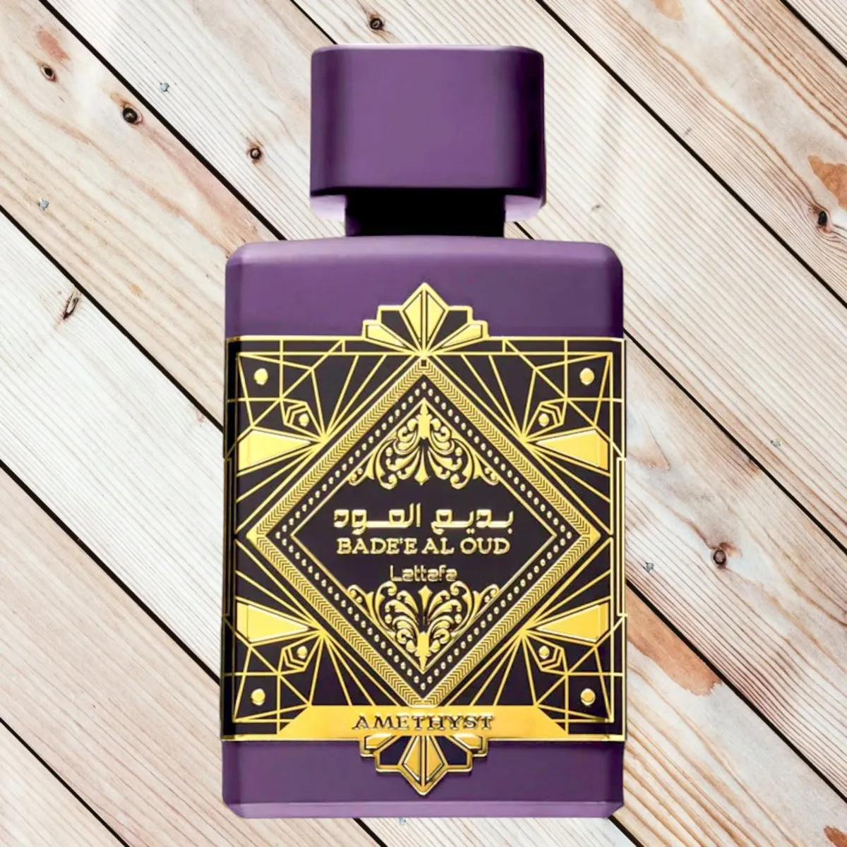 Lattafa Perfumes BADE'E AL OUD AMETHYST floral-perfume-women-glass