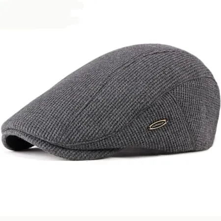 Laurenclay Striped Flat Cap