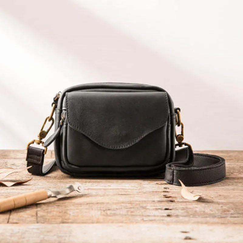 Leather Belt Pouch Phone Case Mens Waist Bag Shoulder Bag for Men