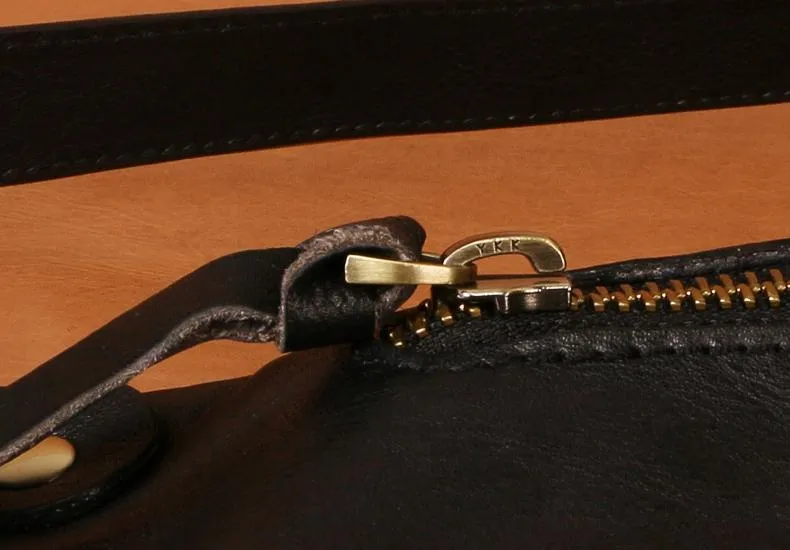 Leather Mens FANNY PACK MENS WAIST BAG HIP PACK BELT BAG FOR MEN