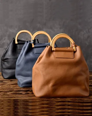 Leather Women Bucket Bag Handbag Shoulder Bag For Women with Tassels cheap online