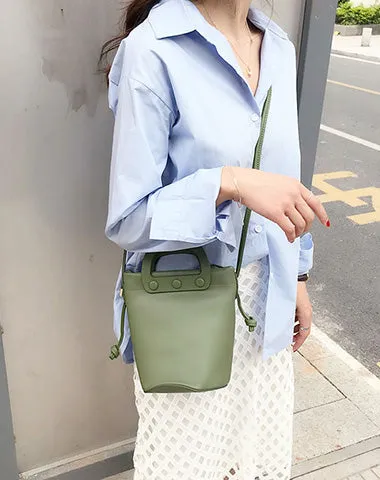 LEATHER WOMEN Bucket Purse Handbag SHOULDER BAG FOR WOMEN cheap online