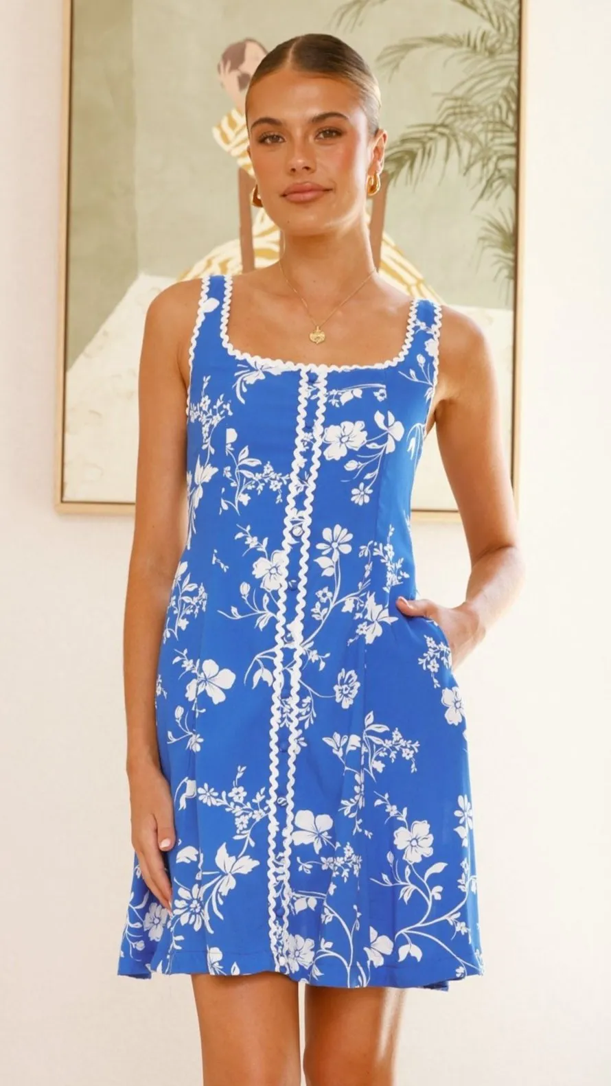 Lenora Mini Dress  - Caro Collection