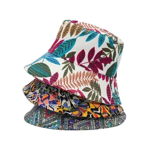 Lenox Cotton Bucket Hat boater hat with bow in beach sunlight