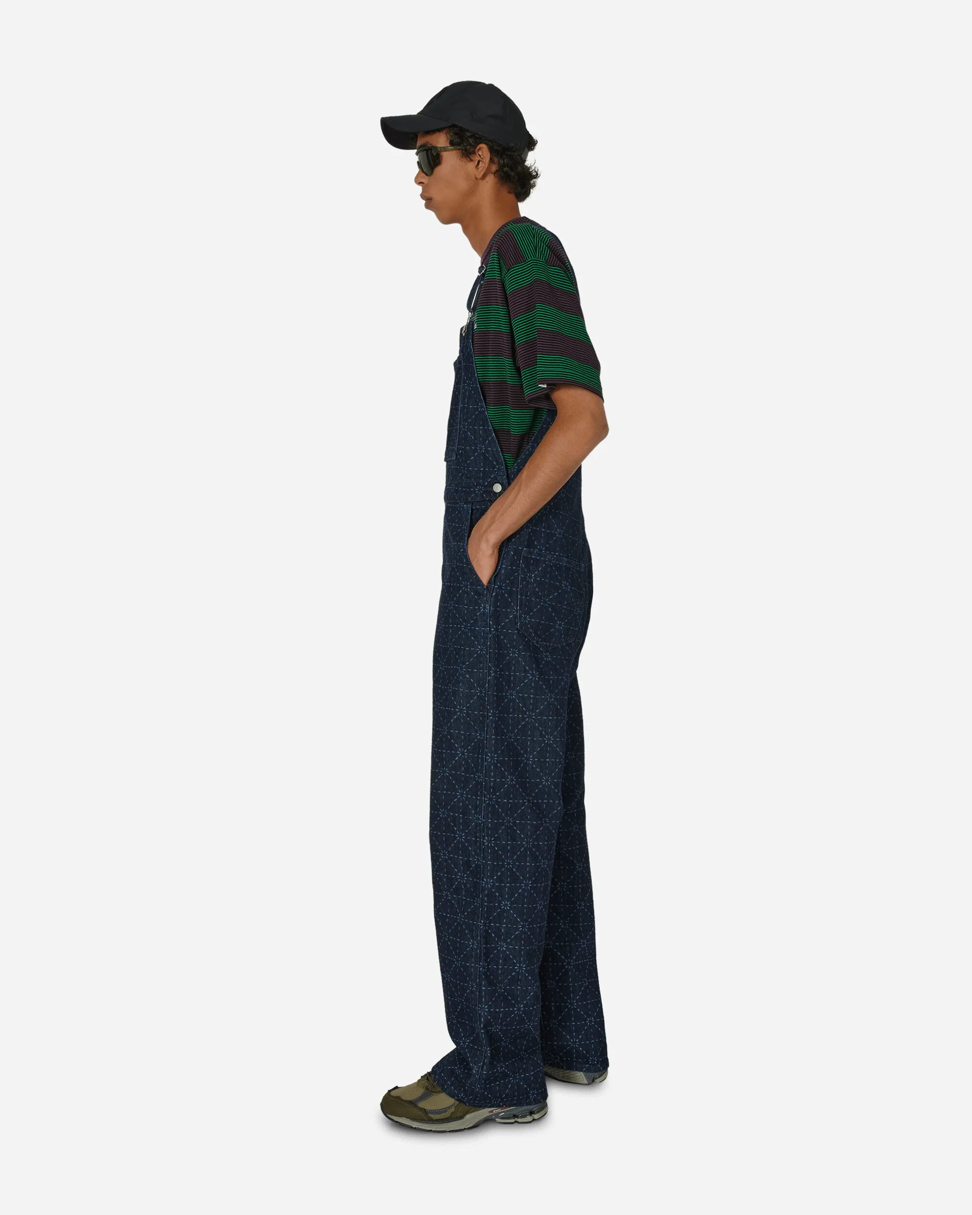 Levi??s? Printed Denim Overall Rinse Blue