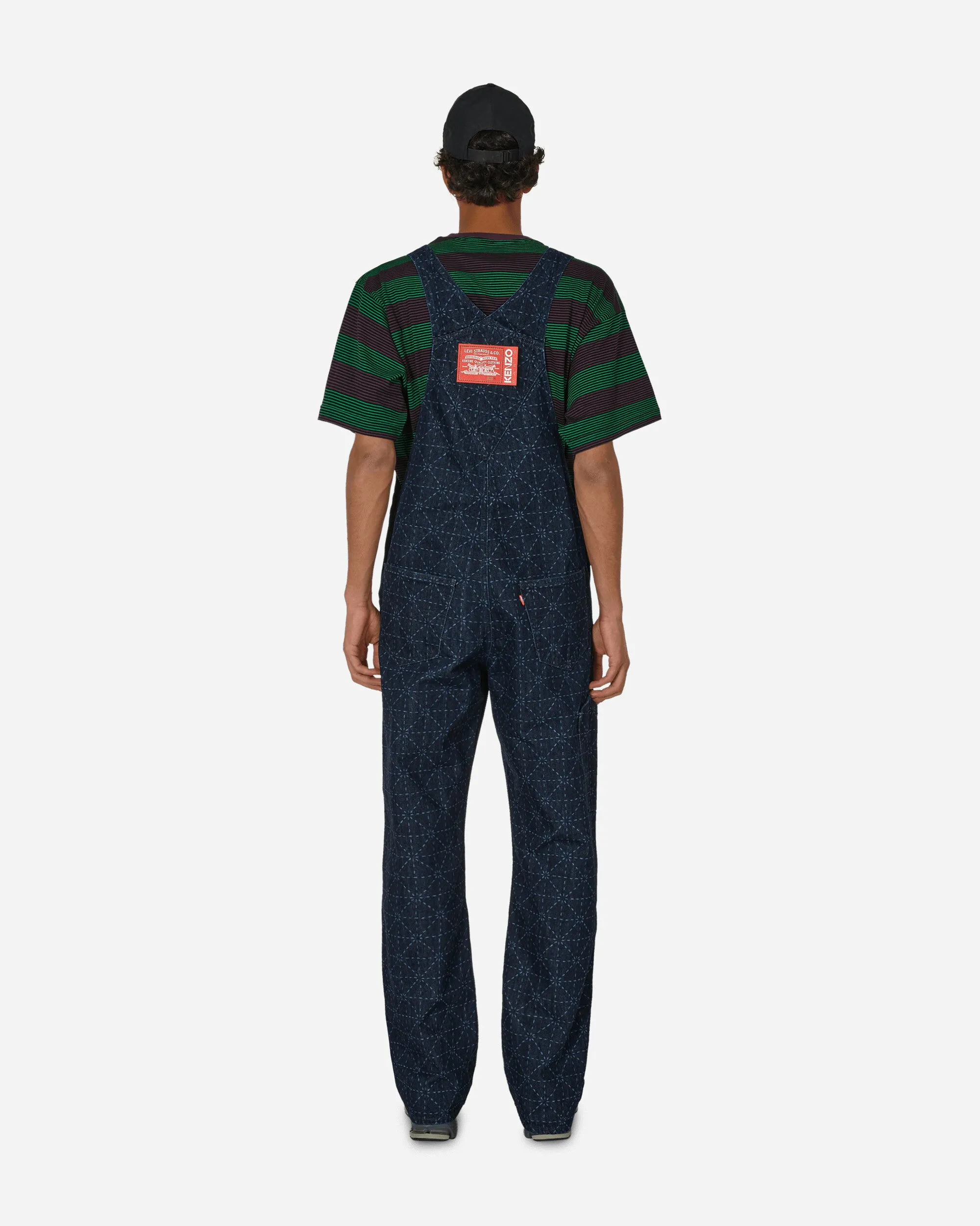 Levi??s? Printed Denim Overall Rinse Blue
