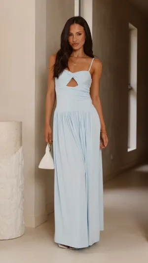 Libertine Maxi Dress - Sky Blue,prom dresses,wedding guest dresses,homecoming dresses,bridesmaid dresses,cocktail dresses,women clothing,summer dresses,formal dresses,sundresses,mother of the bride dresses,quince clothing,bodycon dress,dress casual,dress d