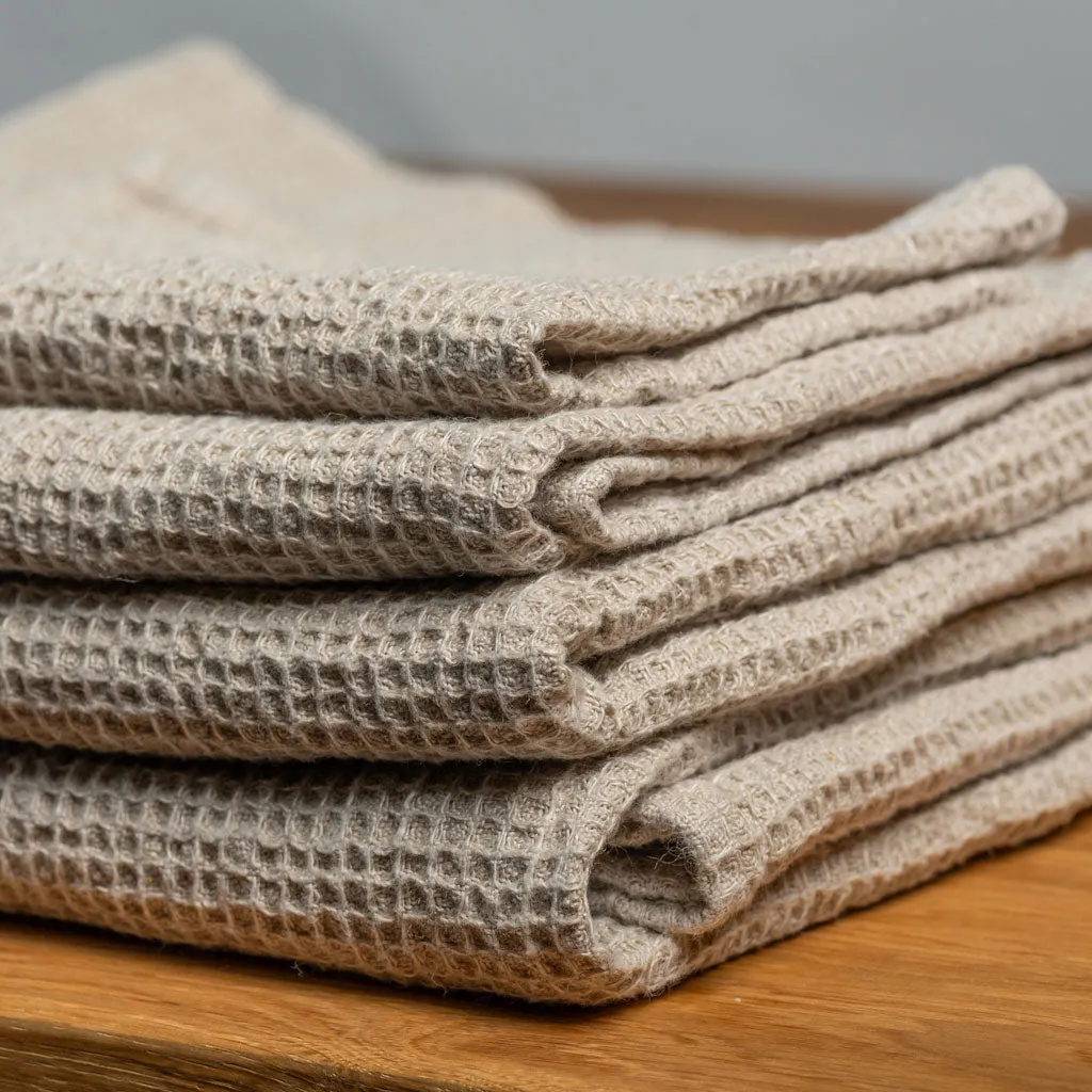 Linen Travel Towel | Waffle