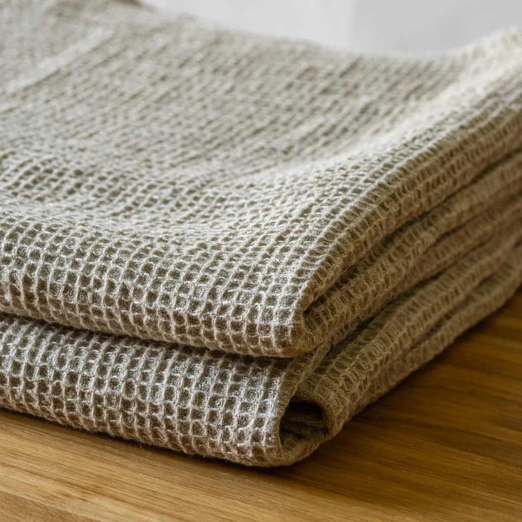 Linen Travel Towel | Waffle