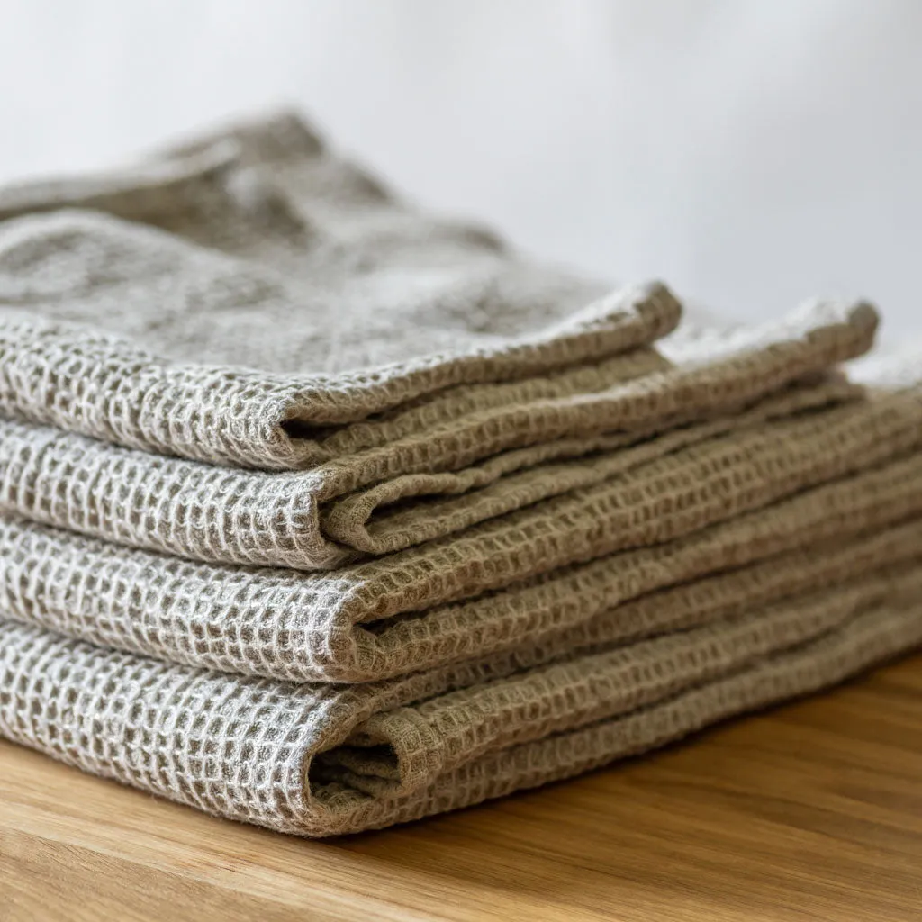 Linen Travel Towel | Waffle