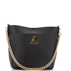 Lock and Walk Bucket Bag Leather stylish bucket bags