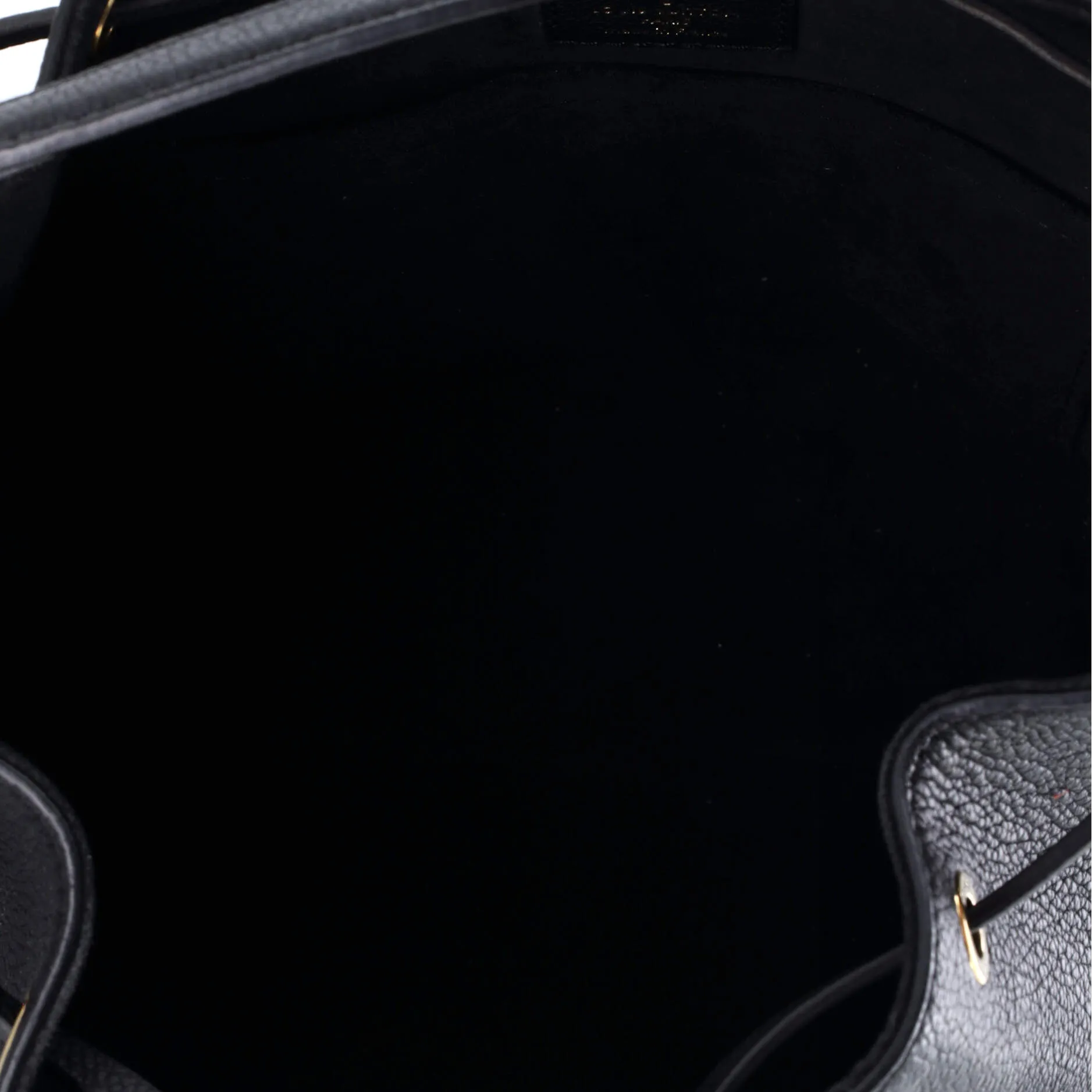 Lockme Pocket Bucket Bag Leather