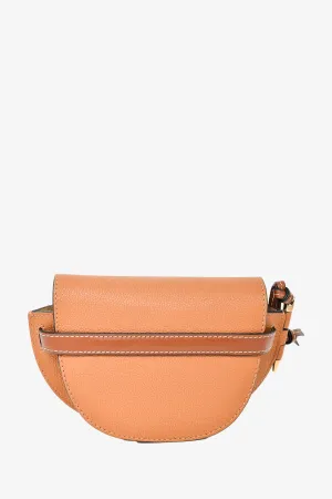 Loewe Brown Leather Mini 'Gate' Crossbody anti-theft crossbody bags sale