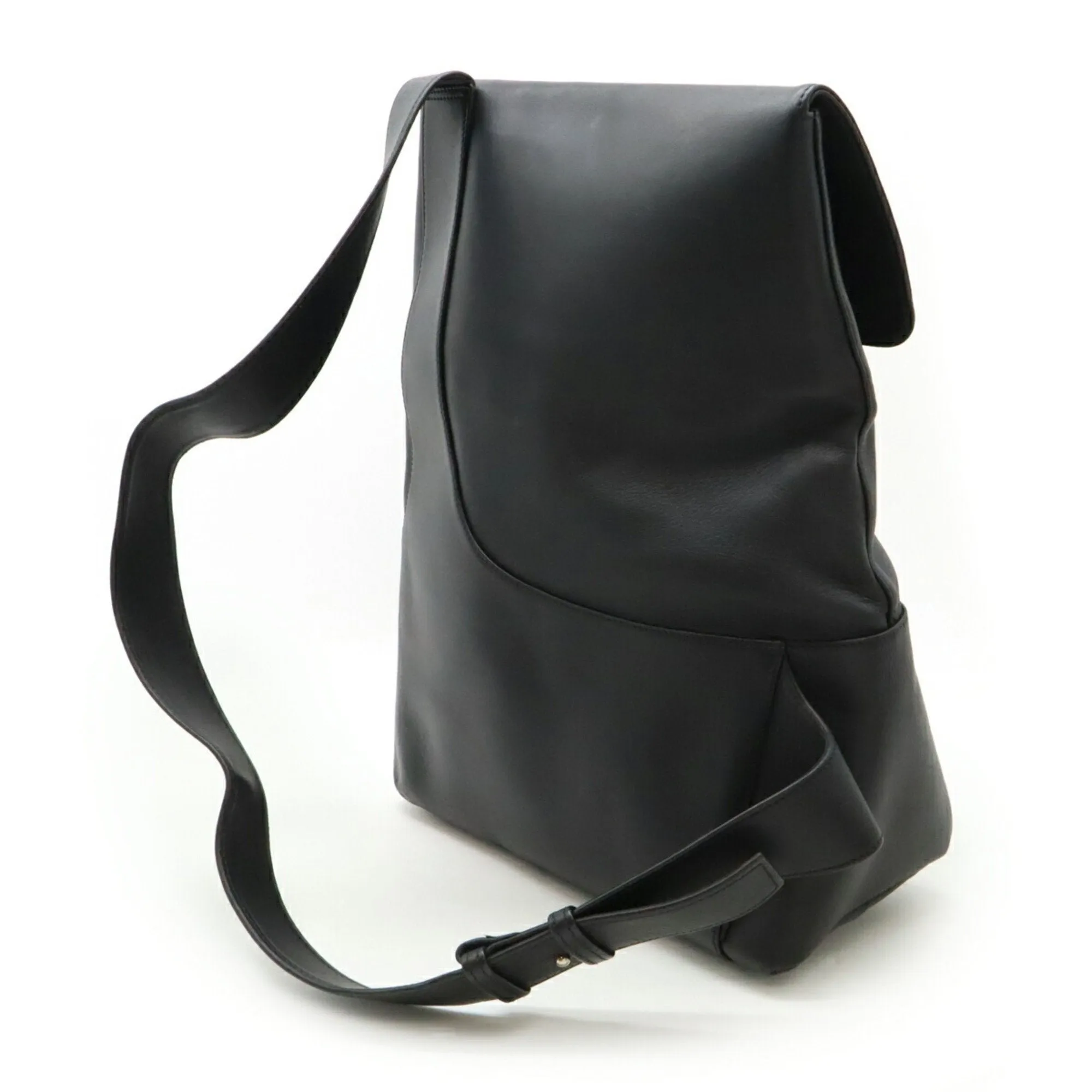 Loewe Leather Shoulder Bag Sling Bag (Pre-Owned)