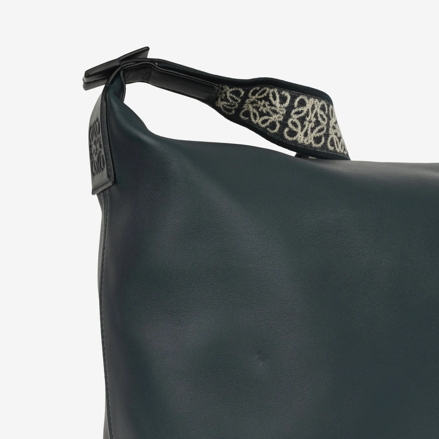 Loewe Loewe - Cubi Crossbody - Navy Blue Calfskin SHW - Pre-Loved