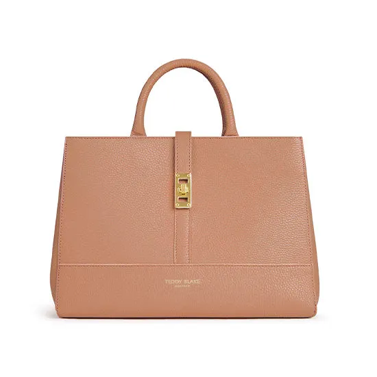 Lola Stampato 12" - Dark Blush handle bags on sale