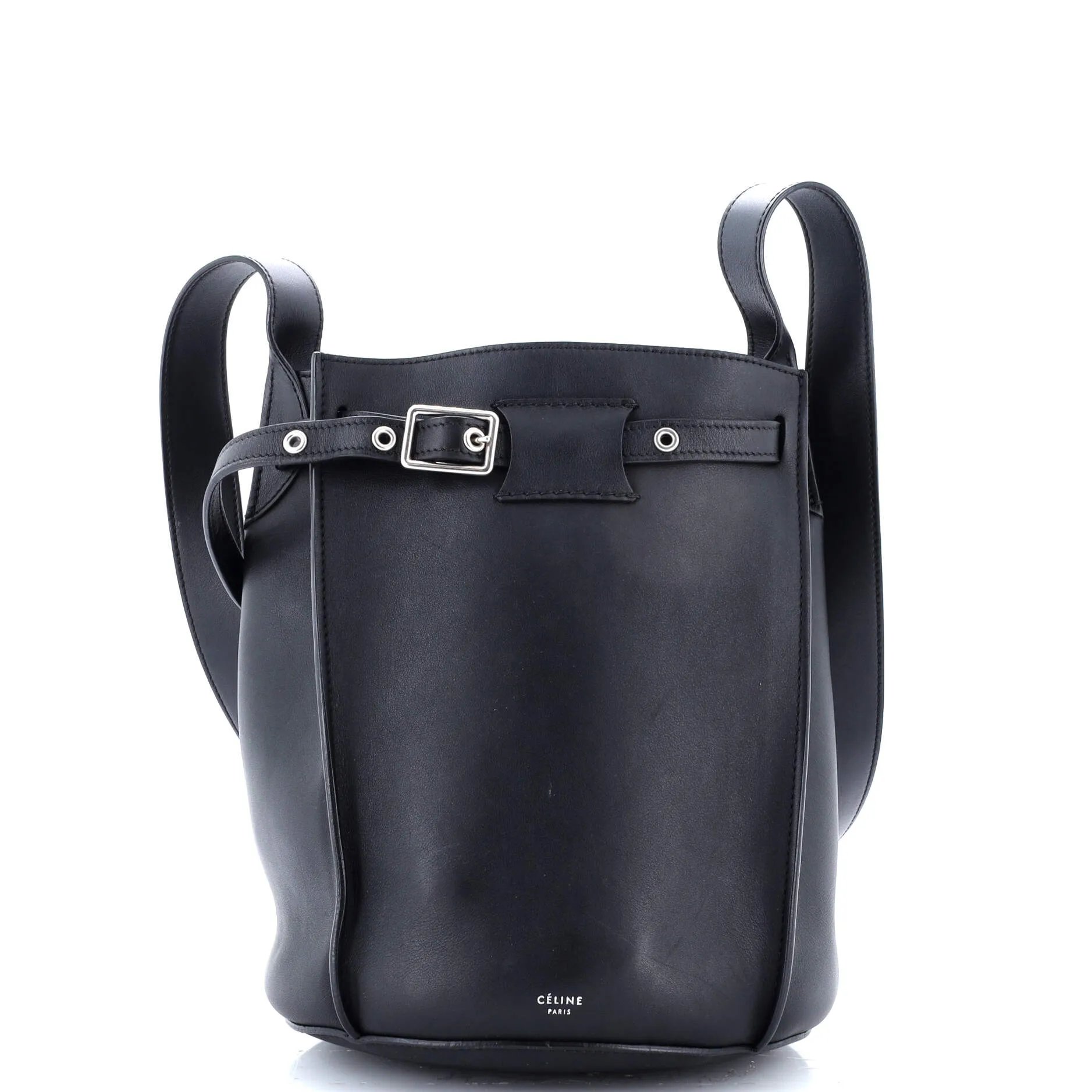 Long Strap Big Bag Bucket Leather stylish bucket bags