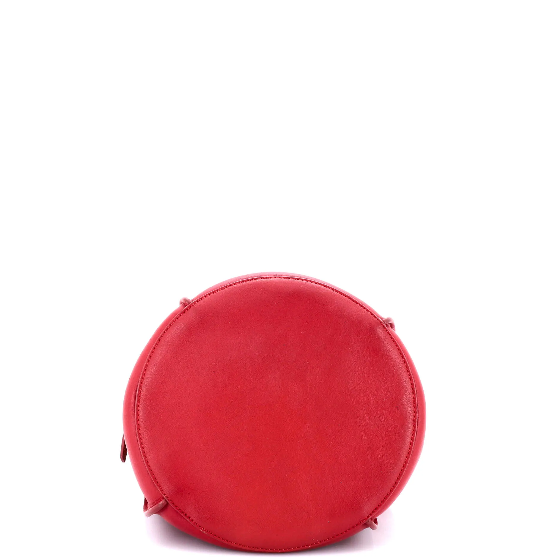Long Strap Big Bag Bucket Leather