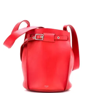 Long Strap Big Bag Bucket Leather stylish bucket bags