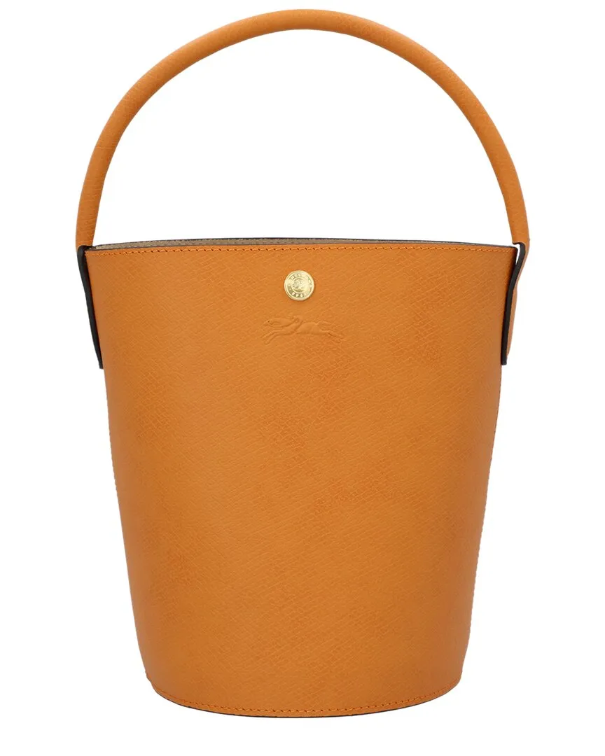 Longchamp ??pure Small Leather Bucket Bag stylish bucket bags