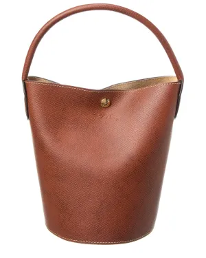 Longchamp ??pure Small Leather Bucket Bag stylish bucket bags