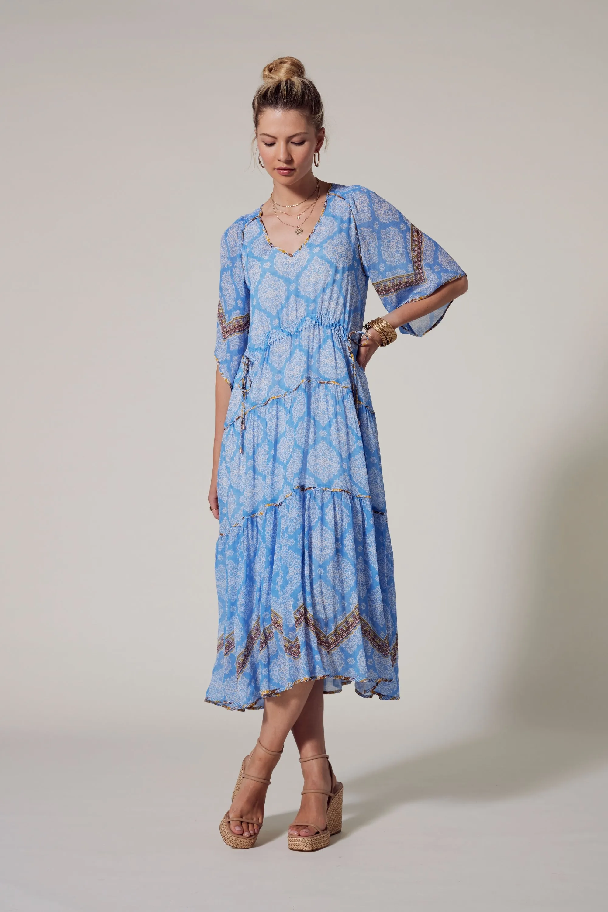 Clothings Loobies Story - LS2720 Anacapri Midi Dress Dresses women dresses dress stores