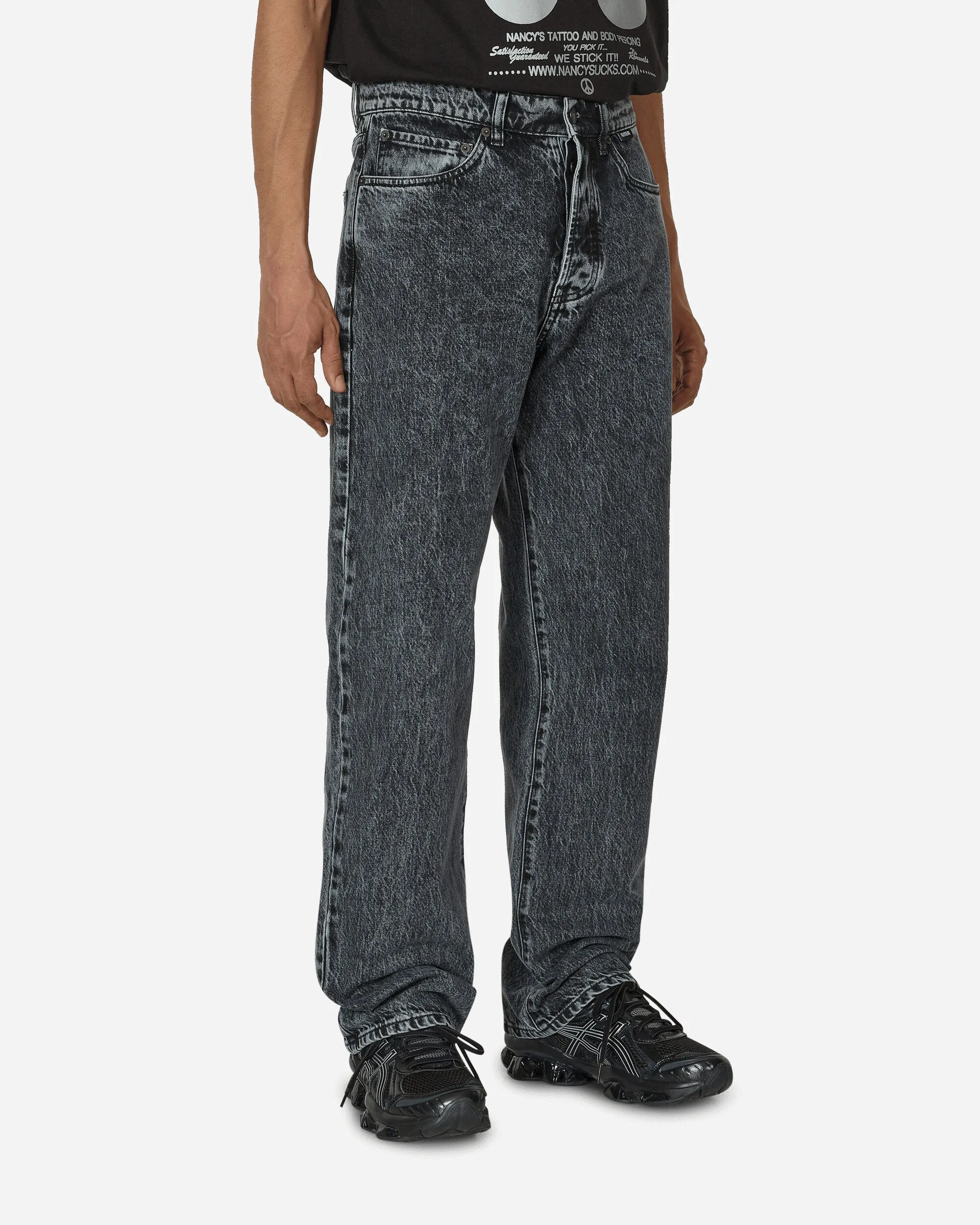 Loose Denim Pants Grey Men's sweatshirt