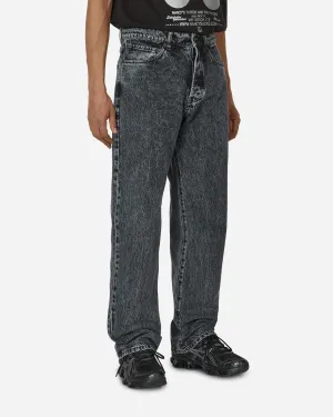 Loose Denim Pants Grey Men's sweatshirt