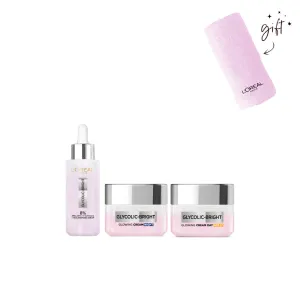 LOreal Paris Glycolic Glowing Bundle At 20% Off 