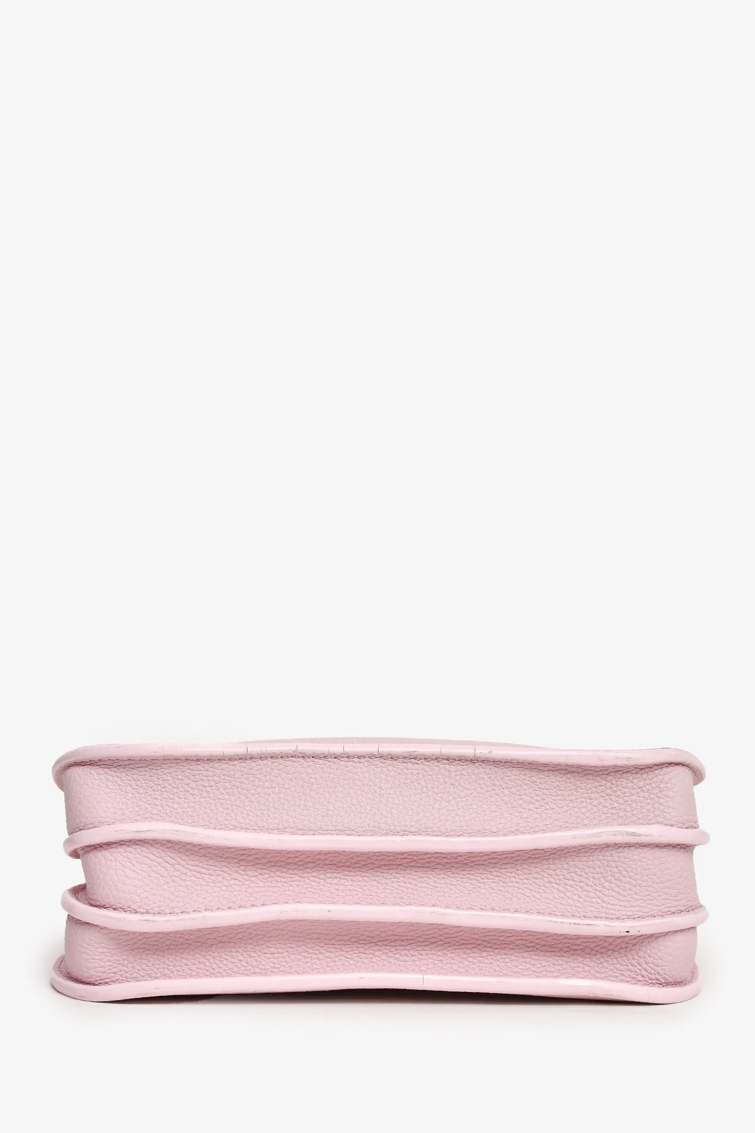 Loro Piana Pink Leather Milky Way Crossbody Bag (As Is)