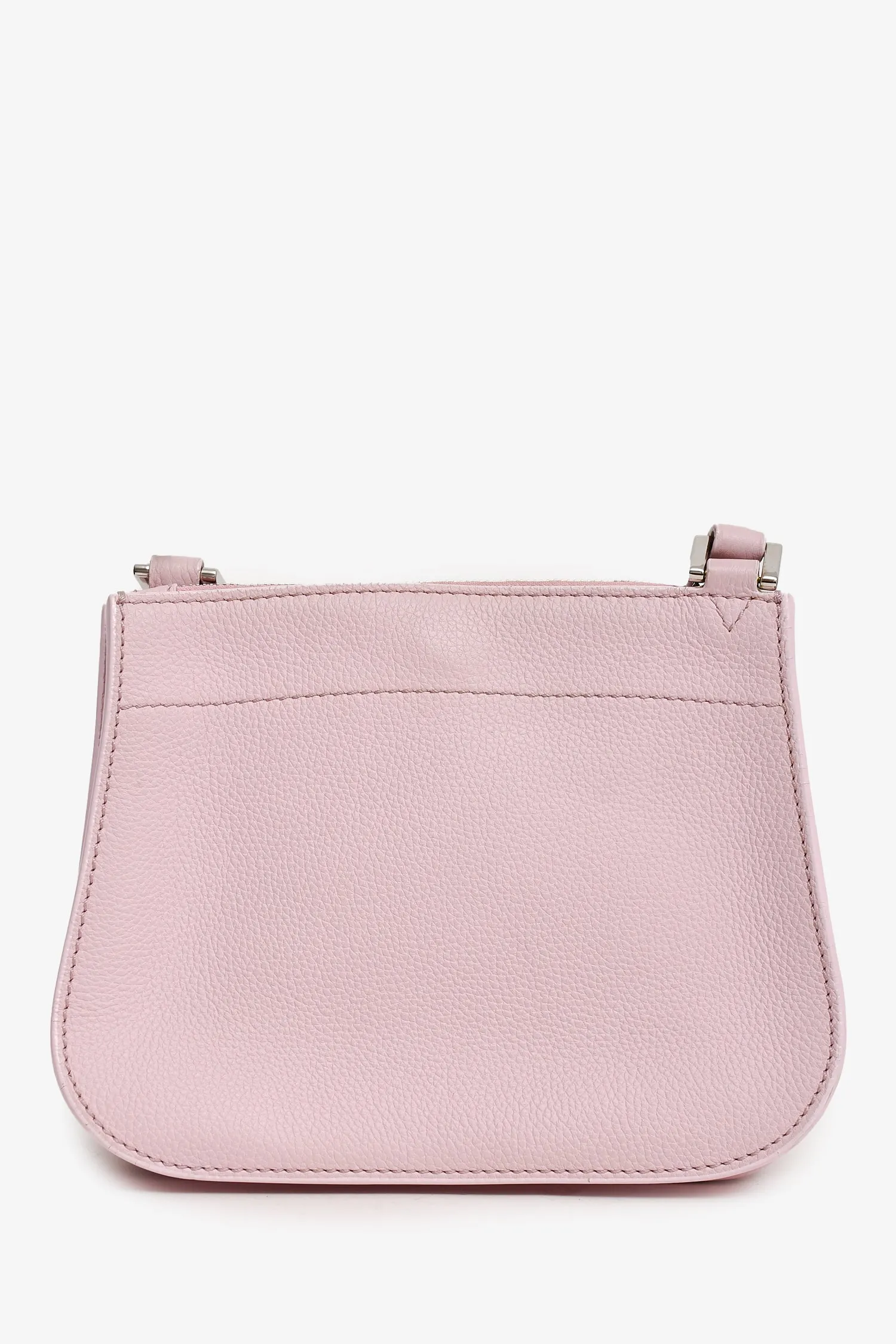 Loro Piana Pink Leather Milky Way Crossbody Bag (As Is)