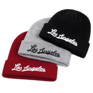 Los Angeles Classic Beanie boater hat with bow in beach sunlight