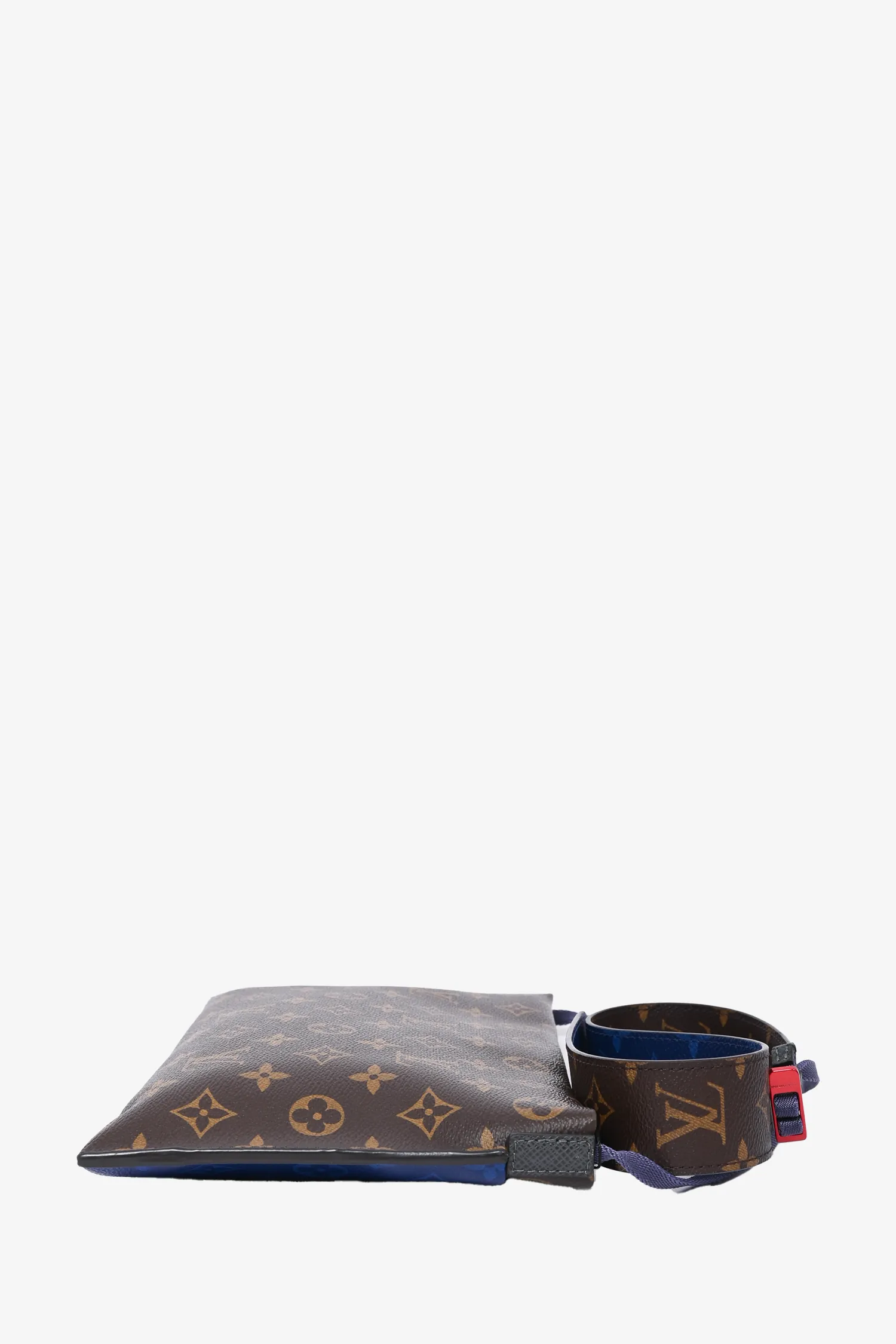 Louis Vuitton 2019 Blue/Brown Monogram Pacific Outdoor Pouch Crossbody
